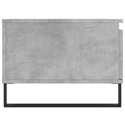 Soffbord betonggrå 90x50x36,5 cm konstruerat trä