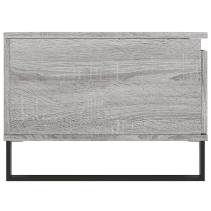 Soffbord grå sonoma 90x50x36,5 cm konstruerat trä