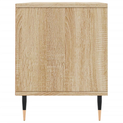 Tv-bänk sonoma-ek 100x34,5x44,5 cm konstruerat trä