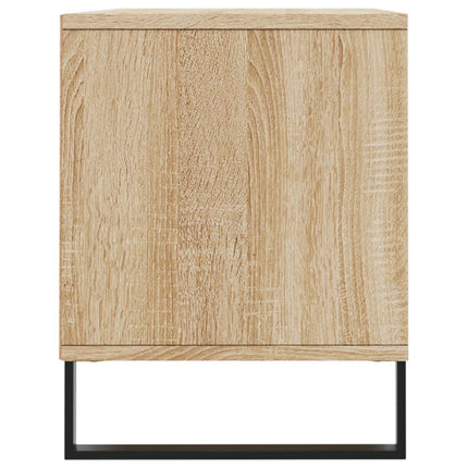 Tv-bänk sonoma-ek 100x34,5x44,5 cm konstruerat trä