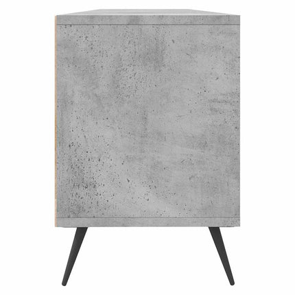 Tv-bänk betonggrå 150x30x44,5 cm konstruerat trä