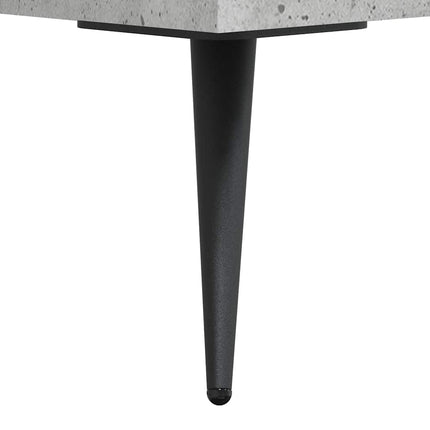 Tv-bänk betonggrå 150x30x44,5 cm konstruerat trä