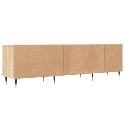 Tv-bänk sonoma-ek 150x30x44,5 cm konstruerat trä