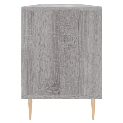 Tv-bänk grå sonoma 150x30x44,5 cm konstruerat trä