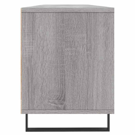 Tv-bänk grå sonoma 150x30x44,5 cm konstruerat trä