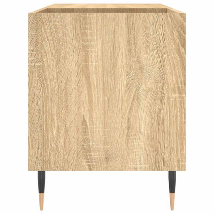 Stereobänk sonoma-ek 85x38x48 cm konstruerat trä