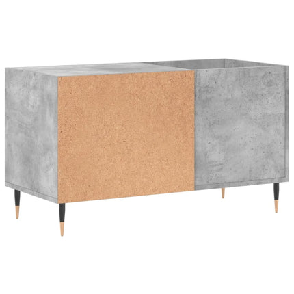 Stereobänk betonggrå 85x38x48 cm konstruerat trä