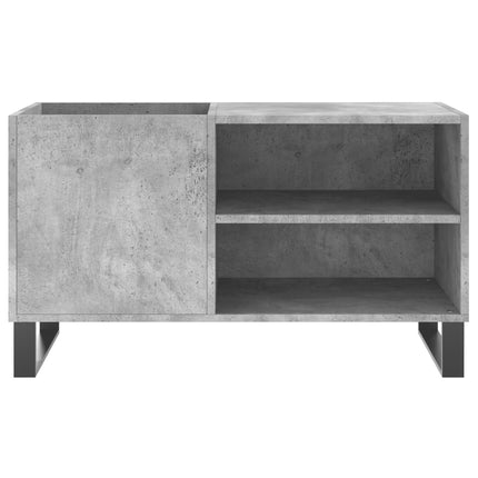 Stereobänk betonggrå 85x38x48 cm konstruerat trä