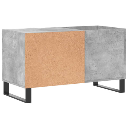 Stereobänk betonggrå 85x38x48 cm konstruerat trä