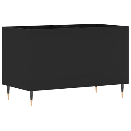 Stereobänk svart 74,5x38x48 cm konstruerat trä