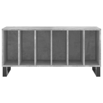 Stereobänk betong-grå 100x38x48 cm konstruerat trä