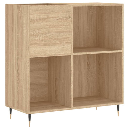 Stereobänk sonoma-ek 84,5x38x89 cm konstruerat trä