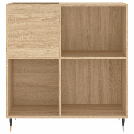 Stereobänk sonoma-ek 84,5x38x89 cm konstruerat trä