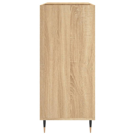 Stereobänk sonoma-ek 84,5x38x89 cm konstruerat trä