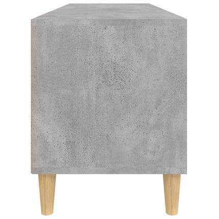 Tv-bänk betonggrå 100x34,5x44,5 cm konstruerat trä