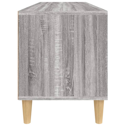 Tv-bänk grå sonoma 100x34,5x44,5 cm konstruerat trä
