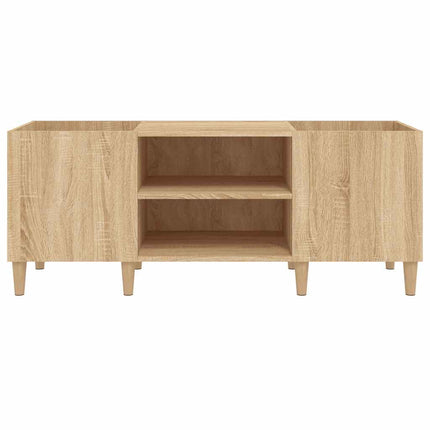 Skivskåp Sonoma Ek 121x38x48 cm konstruerat trä