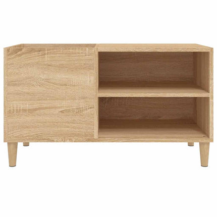 Stereobänk sonoma-ek 84,5x38x48 cm konstruerat trä