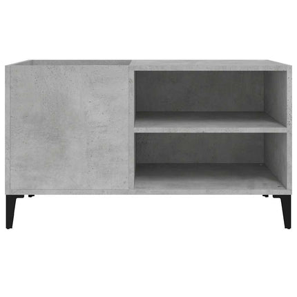 Stereobänk betong-grå 84,5x38x48 cm konstruerat trä
