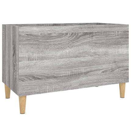 Stereobänk grå sonoma 74,5x38x48 cm konstruerat trä