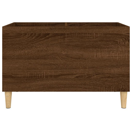 Stereobänk brun ek 74,5x38x48 cm konstruerat trä