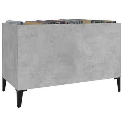 Stereobänk betonggrå 74,5x38x48 cm konstruerat trä