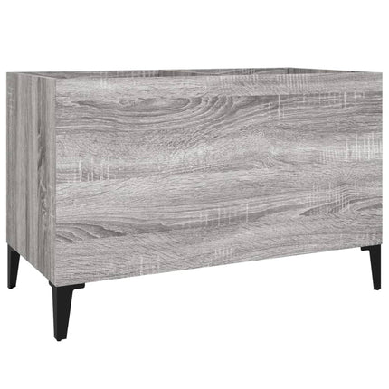Stereobänk grå sonoma 74,5x38x48 cm konstruerat trä