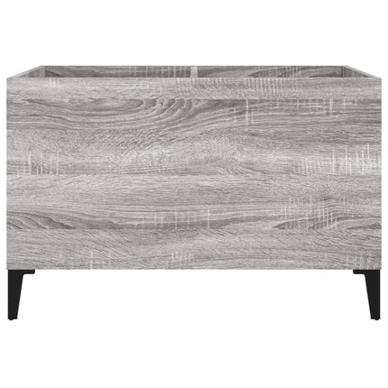 Stereobänk grå sonoma 74,5x38x48 cm konstruerat trä