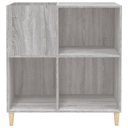 Stereobänk grå sonoma 84,5x38x89 cm konstruerat trä