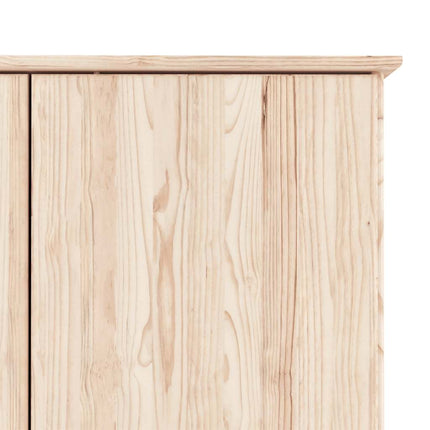 Klädskåp ALTA 90x55x170 cm massiv furu