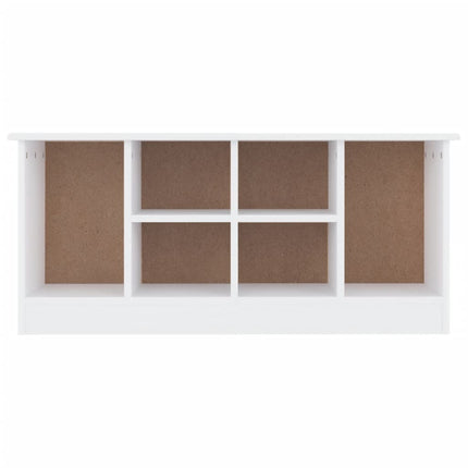 Skobänk ALTA vit 100x35x45 cm massiv furu