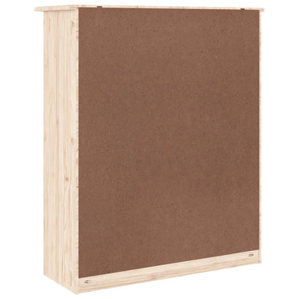 Överdel kommod ALTA 77x30x92 cm massiv furu
