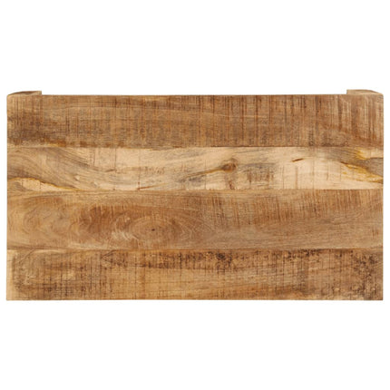 Soffbord 100x55x40 cm massivt mangoträ