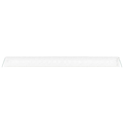 Växthus med stålram vit 44 m² 22x2x2 m