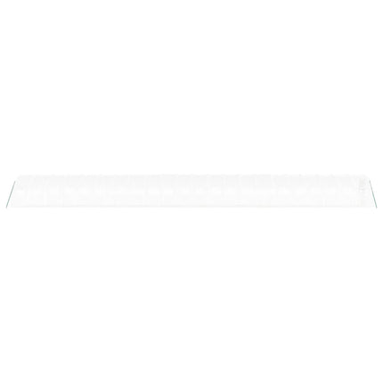 Växthus med stålram vit 66 m² 22x3x2 m