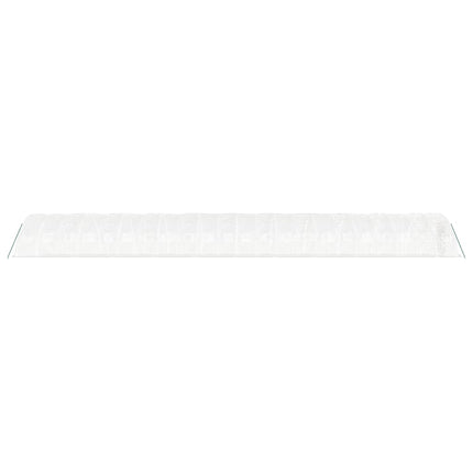 Växthus med stålram vit 110 m² 22x5x2,3 m