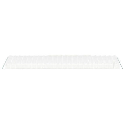 Växthus med stålram vit 132 m² 22x6x2,85 m