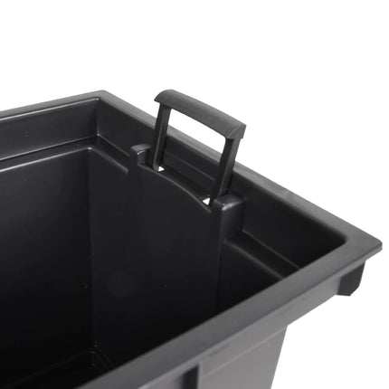 Blomkruka med avtagbar insida antracit 12/44 L PP-rotting