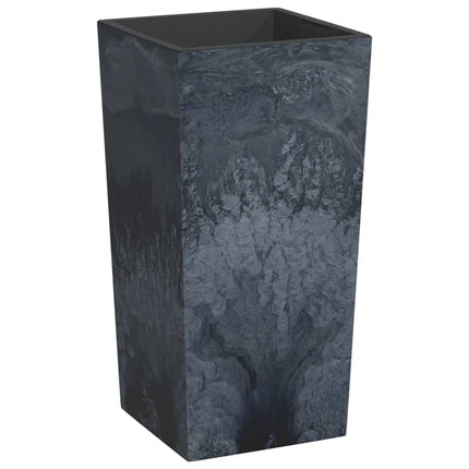 Blomkruka avtagbar insida antracit 21/49 L PP betonglook