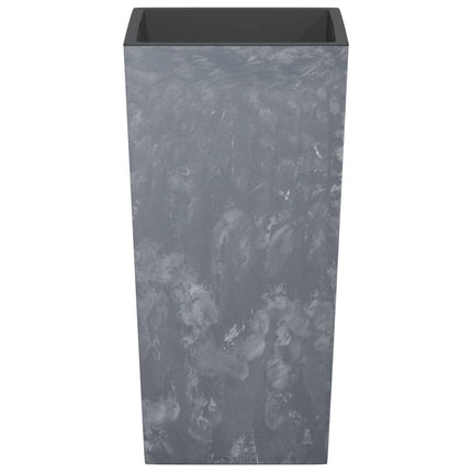 Blomkruka med avtagbar insida grå 21/49 L PP betonglook