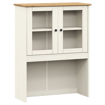 Högskåp VIGO vit 78x40x175 cm massiv furu