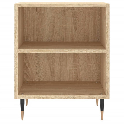 Sängbord 2 st sonoma-ek 40x30x50 cm konstruerat trä