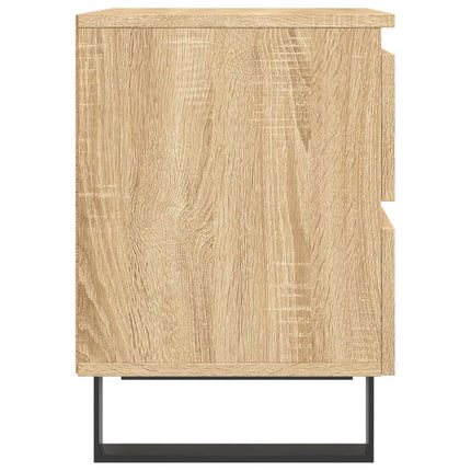 Sängbord sonoma-ek 40x35x50 cm konstruerat trä