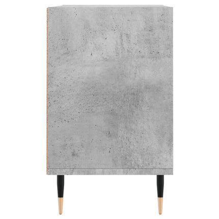 Tv-bänk betonggrå 69,5x30x50 cm konstruerat trä