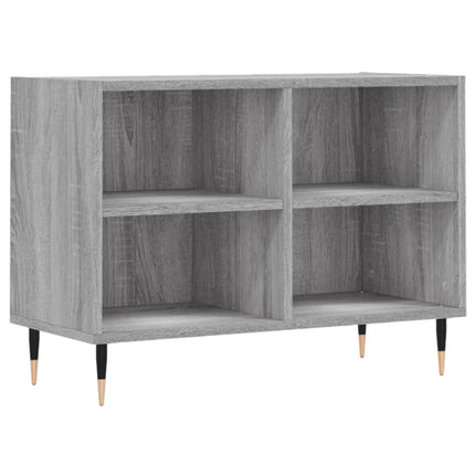 Tv-bänk grå sonoma 69,5x30x50 cm konstruerat trä