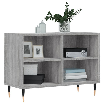 Tv-bänk grå sonoma 69,5x30x50 cm konstruerat trä