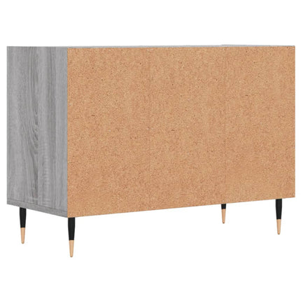 Tv-bänk grå sonoma 69,5x30x50 cm konstruerat trä