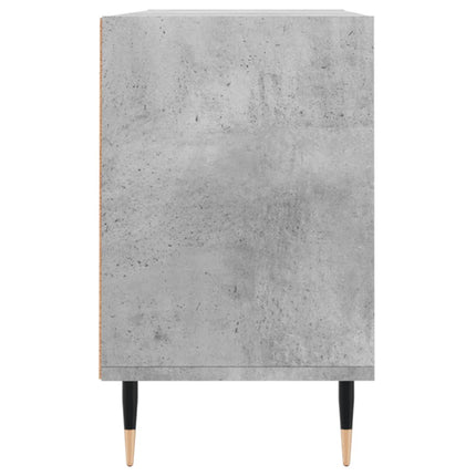 Tv-bänk betonggrå 103,5x30x50 cm konstruerat trä