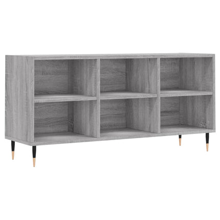 Tv-bänk grå sonoma 103,5x30x50 cm konstruerat trä