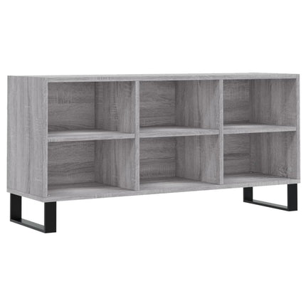 Tv-bänk grå sonoma 103,5x30x50 cm konstruerat trä